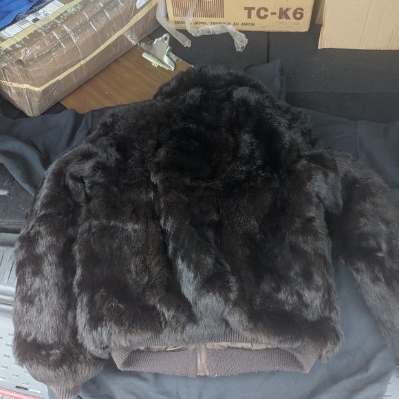 Rabbit fur Coat - Picture 1 of 2